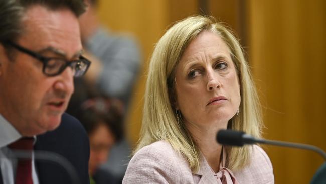 Minister for Finance Katy Gallagher is facing scrutiny over her relationship with Brittany Higgins.