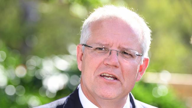 On March 18 Scott Morrison imposed a series of aged-care visitor recommendations, however some facilities cancelled visits entirely. Picture: AAP