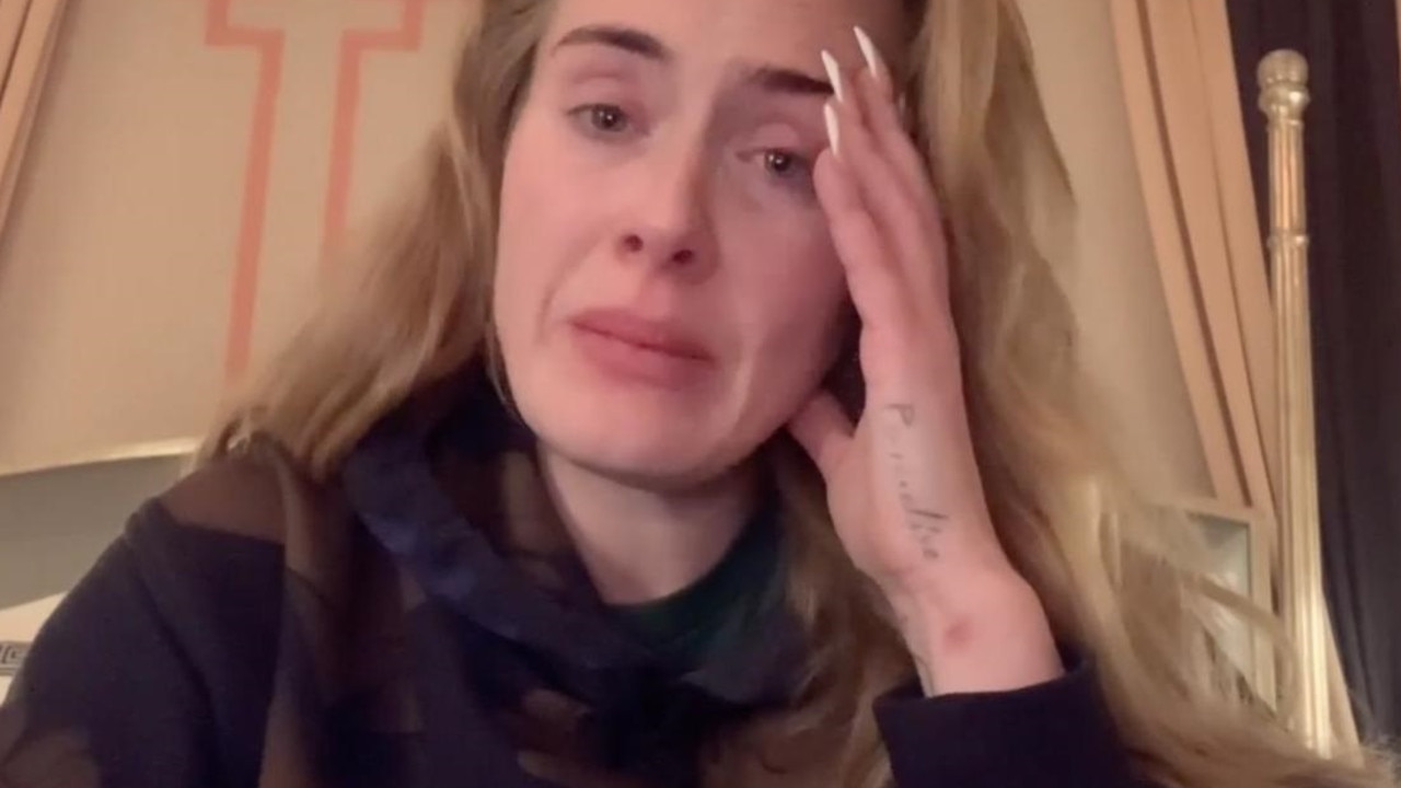 Adele broke down in tears on social media while announcing the cancellation of her shows, just one day before she was due to take the stage.