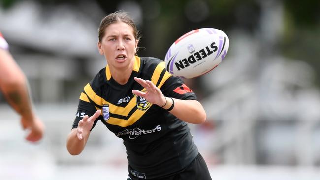 in action for the WA state side. Picture: NRL WA