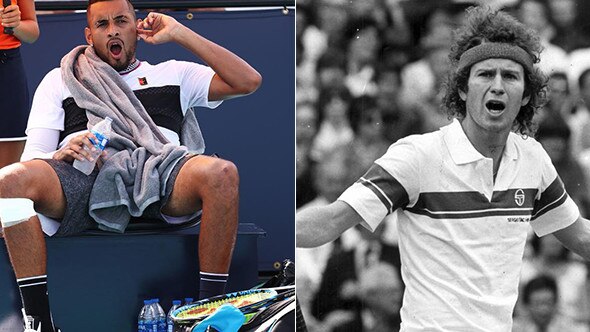 Kyrgios and McEnroe have a fair amount in common