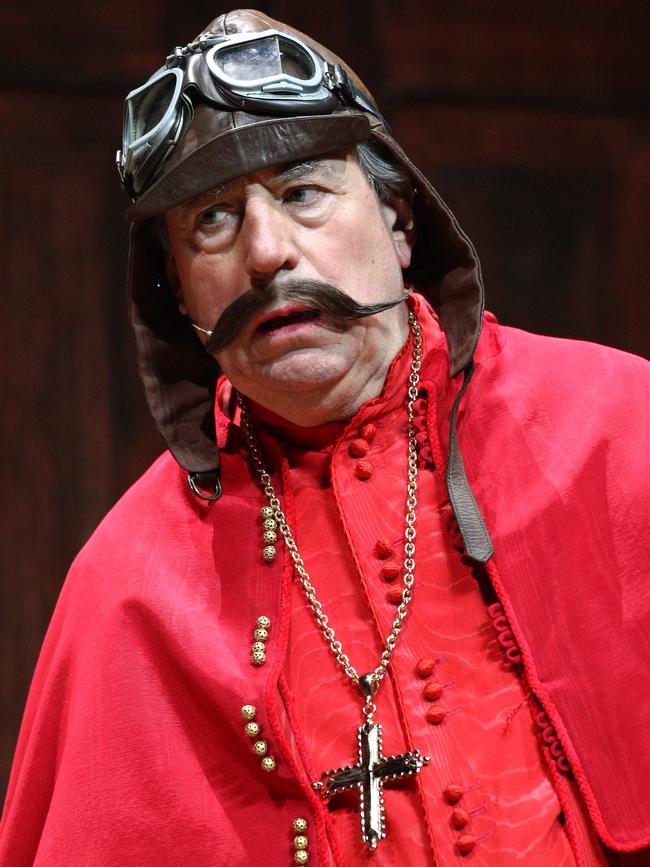 Terry Jones as Cardinal Biggles. Picture; Getty Images.