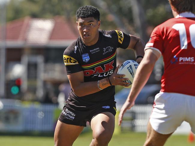 Isaiya Katoa played for Penrith juniors before heading to Redcliffe. Picture: Richard Dobson