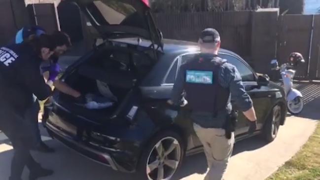 Police search Audi outside Jon Ibrahim's home