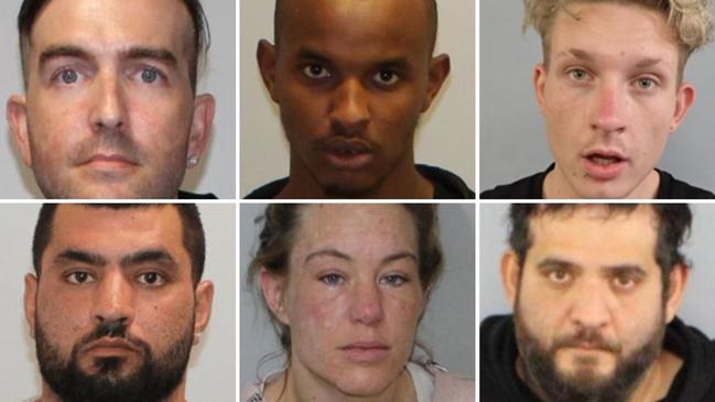 These are the faces of some of the most wanted people in the northern suburbs for alleged offending. (Pictures: Crime Stoppers)