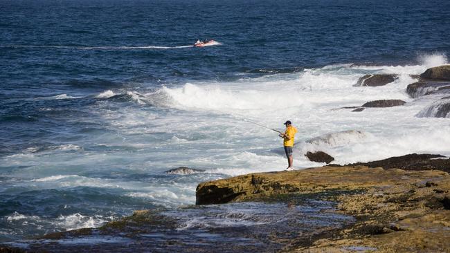 New rock rules: Anglers will have to wear life jackets from March 1, when fishing from rock platforms at 10 sites along the Victorian coast.