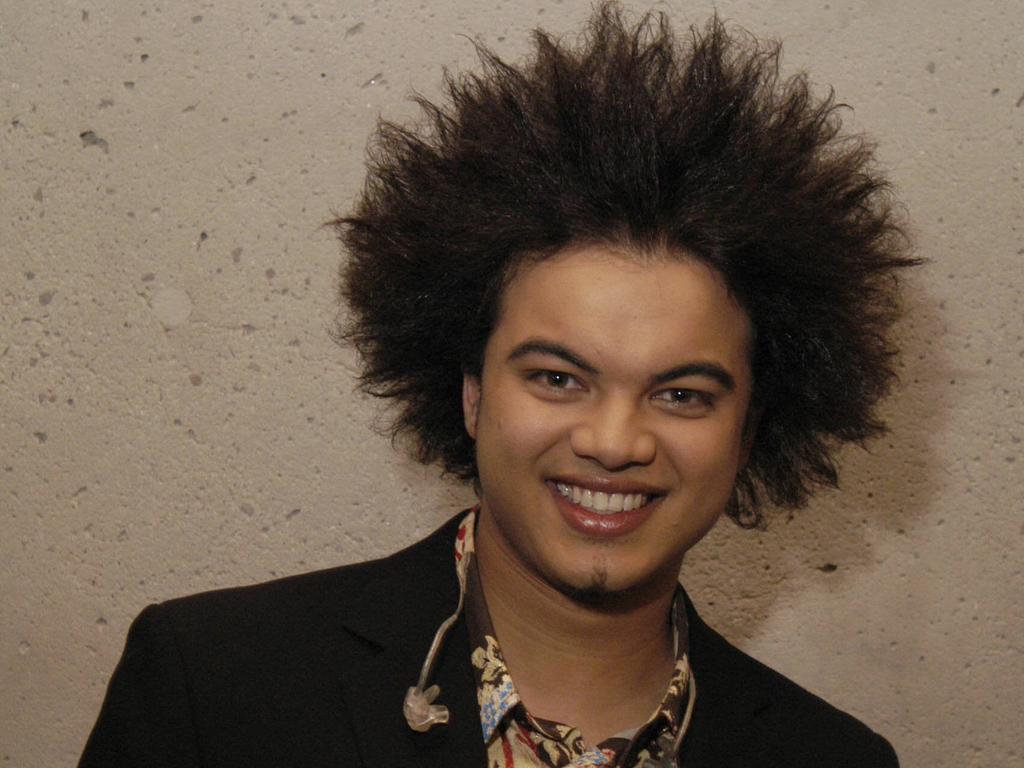 Guy Sebastian in 2003 after winning Australian Idol.