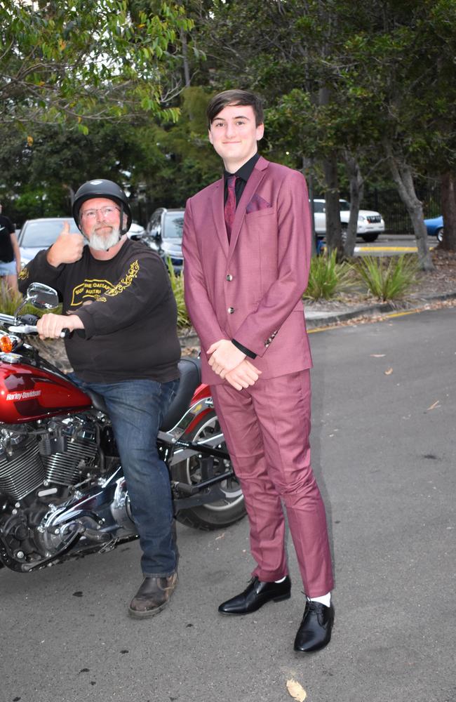 Ben Huggins at the Meridan State College formal 2024.