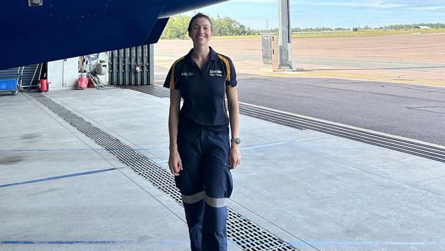 CareFlight midwife Kellie Brookes. Picture: Supplied
