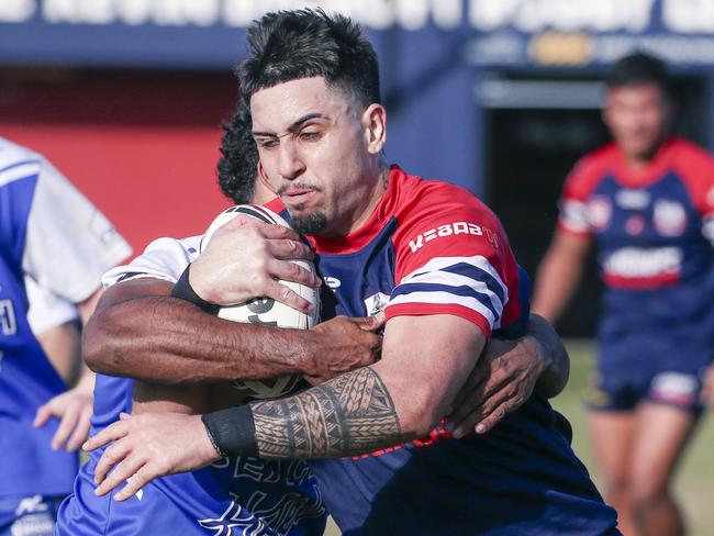 Runaway BayÃs Haysley MacDonald in the A-grade fixture between Runaway Bay and Tugun at the Kevin Bycroft fields.Picture: Glenn Campbell