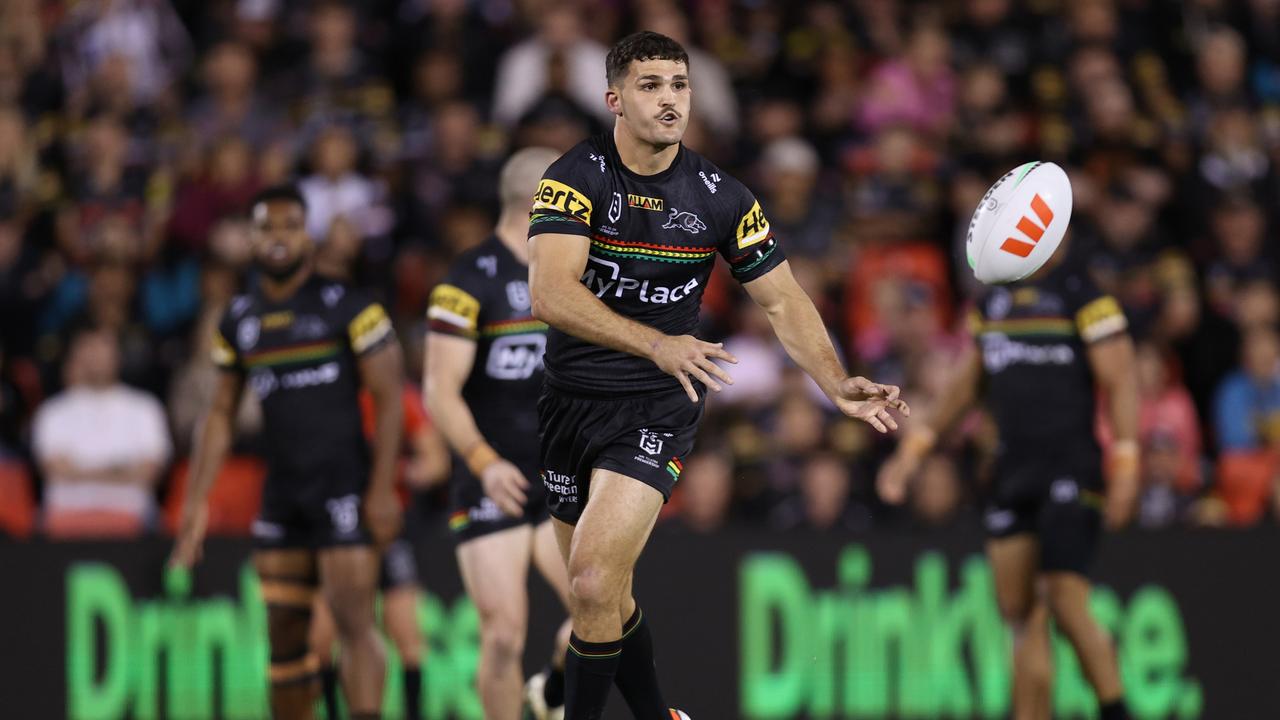 Nathan Cleary has once again given the Broncos nightmares, with another masterclass performance in the grand final rematch. Picture: Getty Images