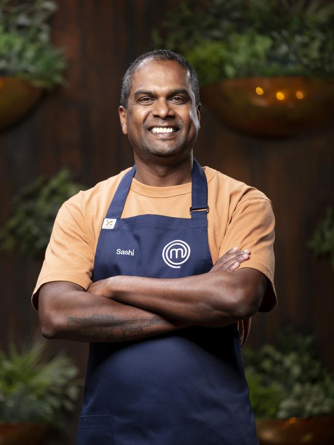 Sashi Cheliah on MasterChef.