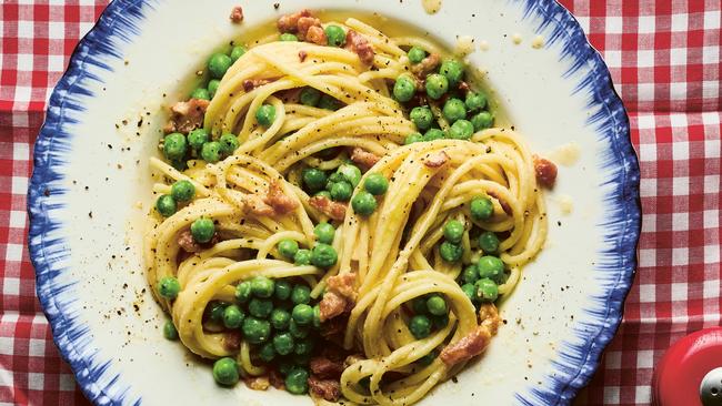 The Frozen Peas Cookbook by Samuel Goldsmith, photography by Mowie Kay. Murdoch Books $40.