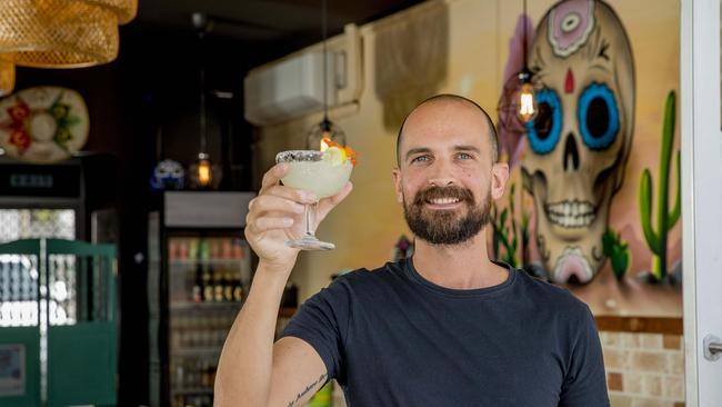 Ivan Lotti, owner of Margarita Cartel is opening a new Italian restaurant called The Don, two doors down from the Margarita Cartel in September. The area will become known as the North Burleigh Kitchens. Picture: Jerad Williams