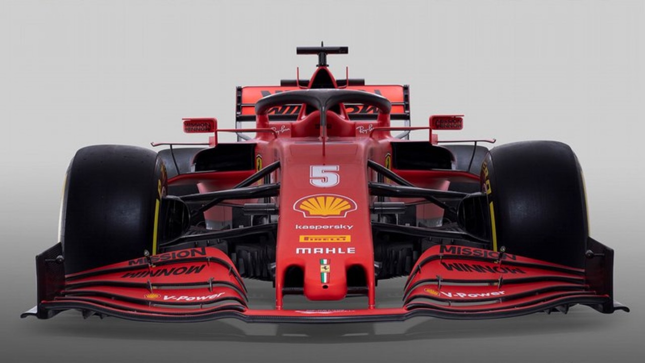 The front view of the SF1000. Pic: Ferrari