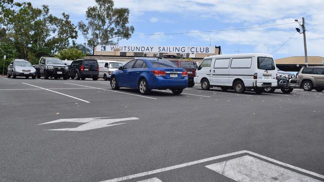 Paid parking will come into force at the car park next to the Whitsunday Sailing Club in March. Photo: Elyse Wurm
