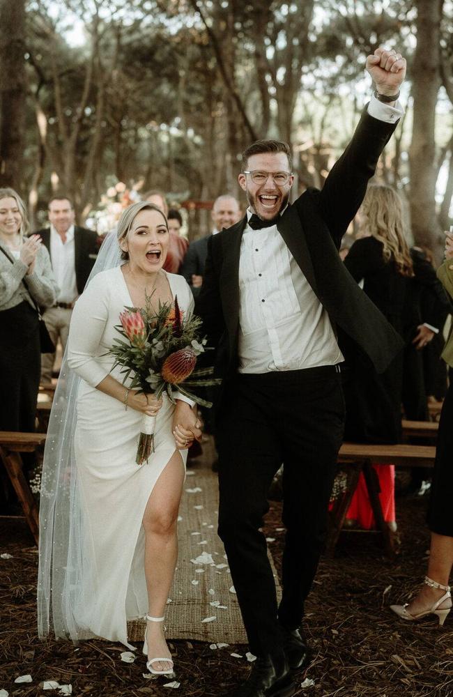 Home And Away Star Luke Jacobz Marries American Fiancée Raychel Stuart Au — Australia