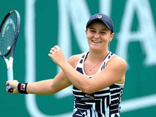 HAPPY TIMES: Ipswich tennis player Ash Barty has led a resurgence in women's sport on the world stage. Picture: Jordan Mansfield