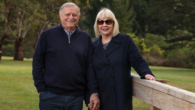 The couple enjoy time on the property, with all its varied ventures. Picture: Ian Currie