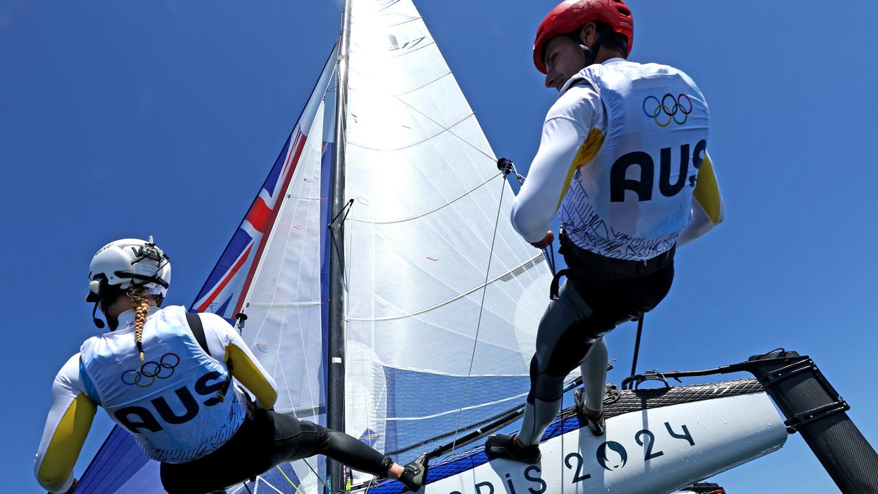 Gold medal sailing chase on track, Aussie young guns start Olympic campaign