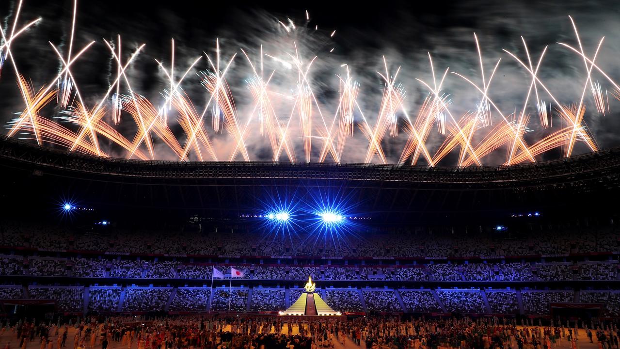 The glitter of the Olympics masks a dark reality about the intense mental pressures facing athletes, made especially damaging by the covid pandemic. Picture: Getty Images