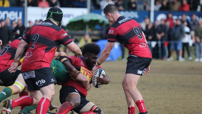 Griffith University Colleges Knights v Surfers Paradise Dolphins faced off in the 2022 GCDRU first grade grand final. Picture: Mike Batterham