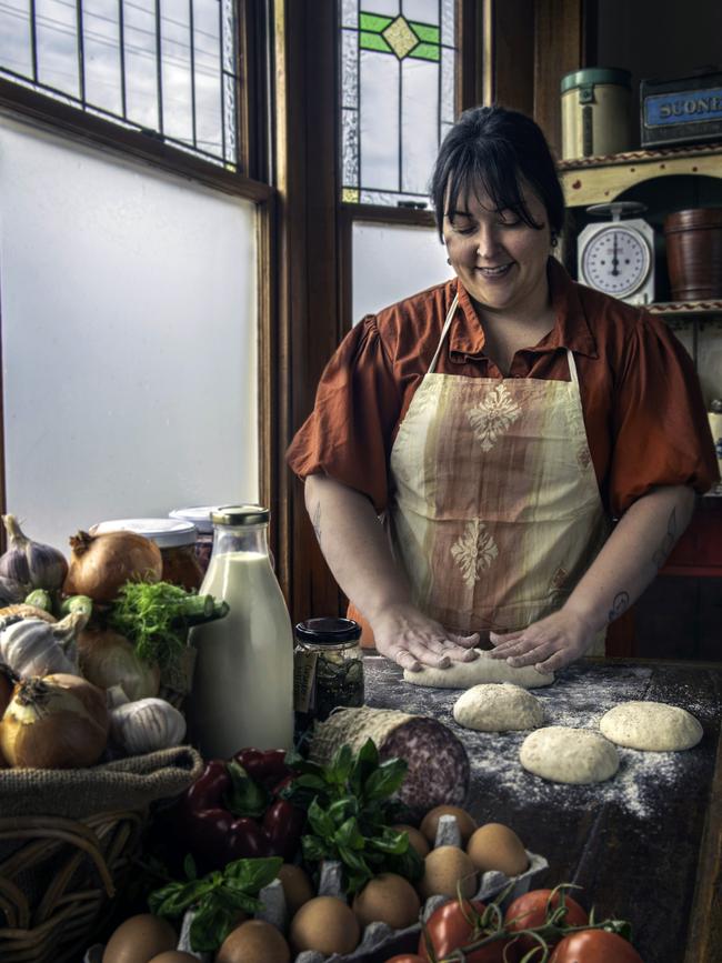 SoHo Wholefoods owner Kate Caire has been described as “South Hobart’s own Nigella Lawson”. Picture: Paul County