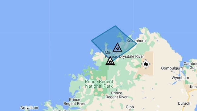 A cyclone blue alert has been issued for Kalumburu to Mitchell Plateau in WA's northern Kimberley, with a low likely to develop into a tropical cyclone late on Sunday as it tracks west-southwest.