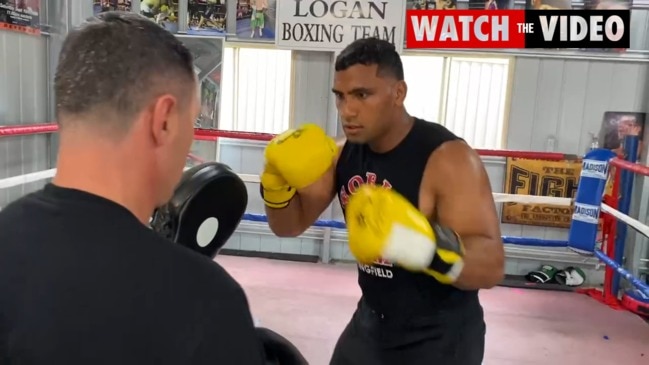 Tevita Pangai Jnr prepares for first pro fight