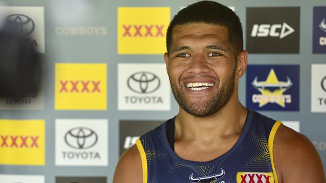 John Asiata finally has a little ink. Photo: Matt Taylor.