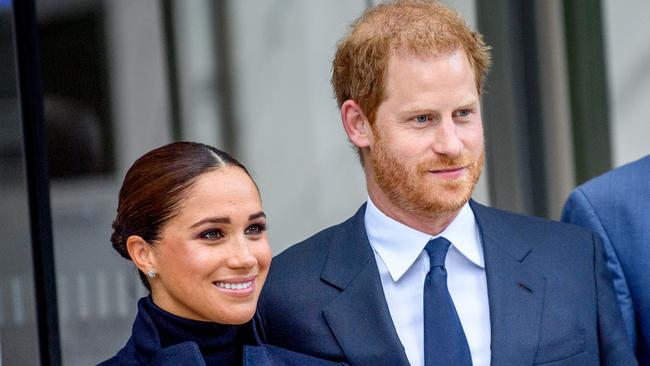 Prince Harry didn’t sign the combined royal statement about the BBC doco. Picture: Roy Rochlin/Getty Images