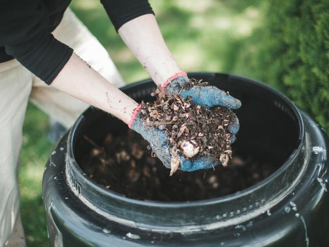 Composting food scraps is easy and effective. Picture: Getty