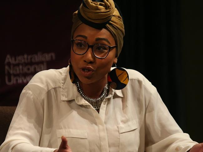 Yassmin Abdel-Magied said the post invited prejudice and discrimination. Picture: Kym Smith