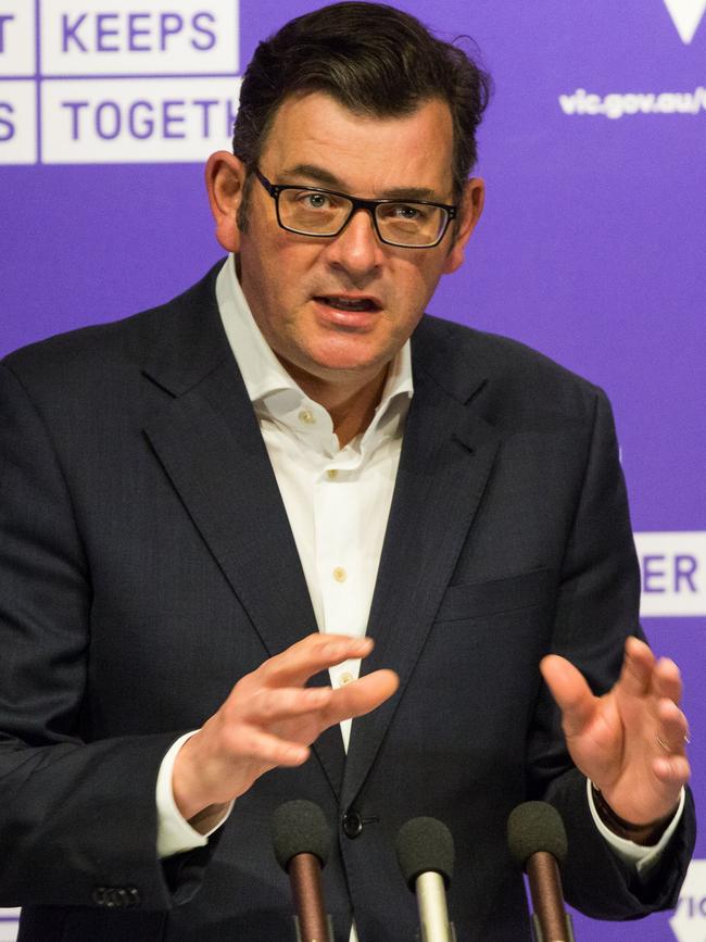 Victorian Premier Daniel Andrews. Picture: NCA NewsWire / Paul Jeffers