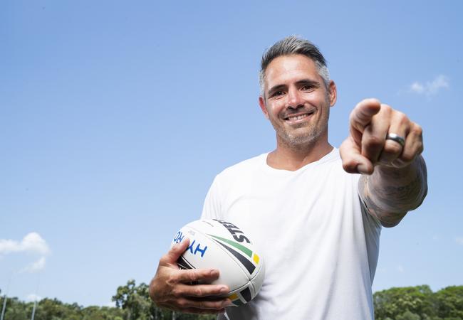 Former Bronco Corey Parker is the face of SuperCoach for 2020. Picture: Lachie Millard