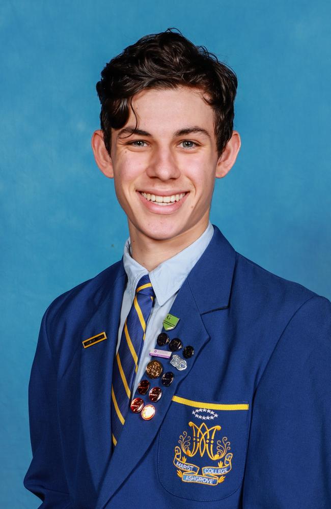 Marist College Ashgrove 2024 Year 12 high achiever Ashley Kani. Picture: supplied