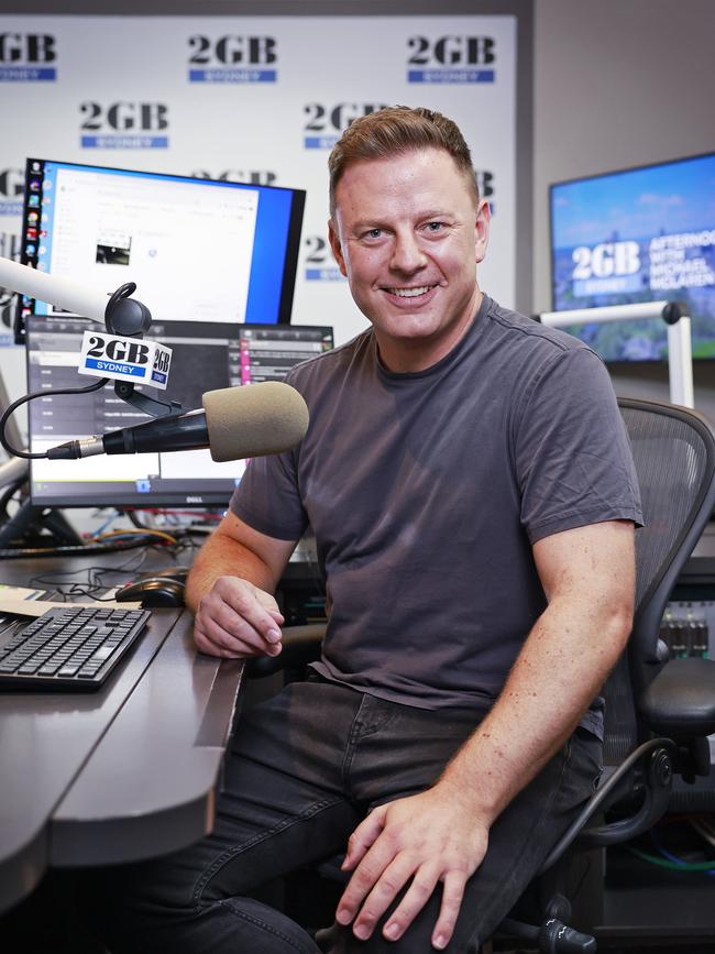 2GB breakfast host Ben Fordham. Picture: Sam Ruttyn.