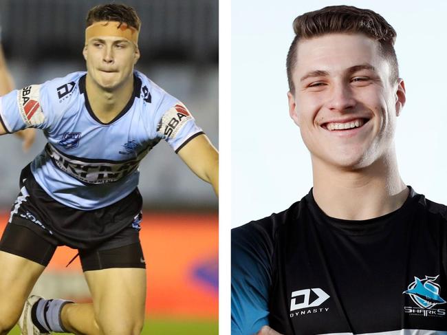 Sam Healey, Cronulla Sharks, NRL, 2023, canva 4.3