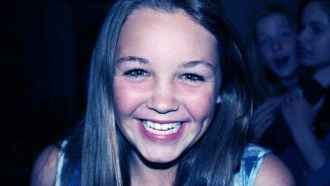 Amy Bowden as a young girl growing up in Victoria. Pictures: Supplied by family