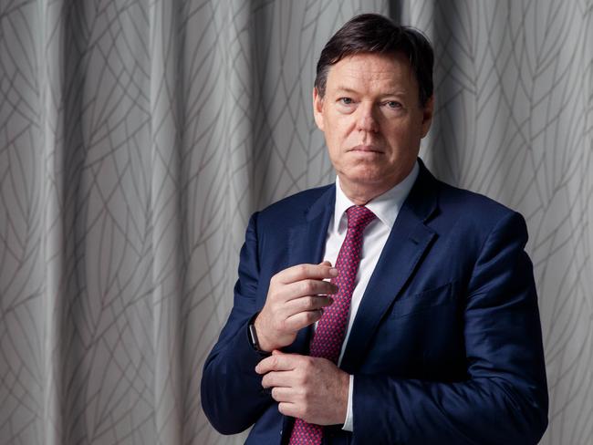 17-01-2025. Star Entertainment chief executive Steve McCann. McCann has been locked in talks all week with banks and government with the casino operator facing a deeply uncertain future. Picture: Max Mason-Hubers / The Australian