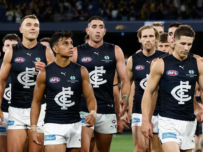 Carlton’s season couldn’t have started worse. Picture: Michael Willson/AFL Photos via Getty Images