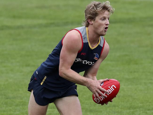 Rory Sloane returned to training early. Picture: Sarah Reed