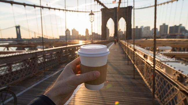 Get your caffeine fix in the Big Apple.