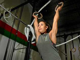 TOUGH TEST: Crossfit athlete Isabella Vallejo is preparing for a three-day competition that will test her physical and mental limits. Picture: John McCutcheon