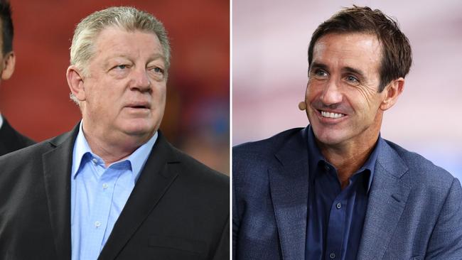 Phil Gould’s commentary on Bulldogs games infuriates viewers, while Andrew Johns has been dumped to sideline duties despite his sharp NRL mind.