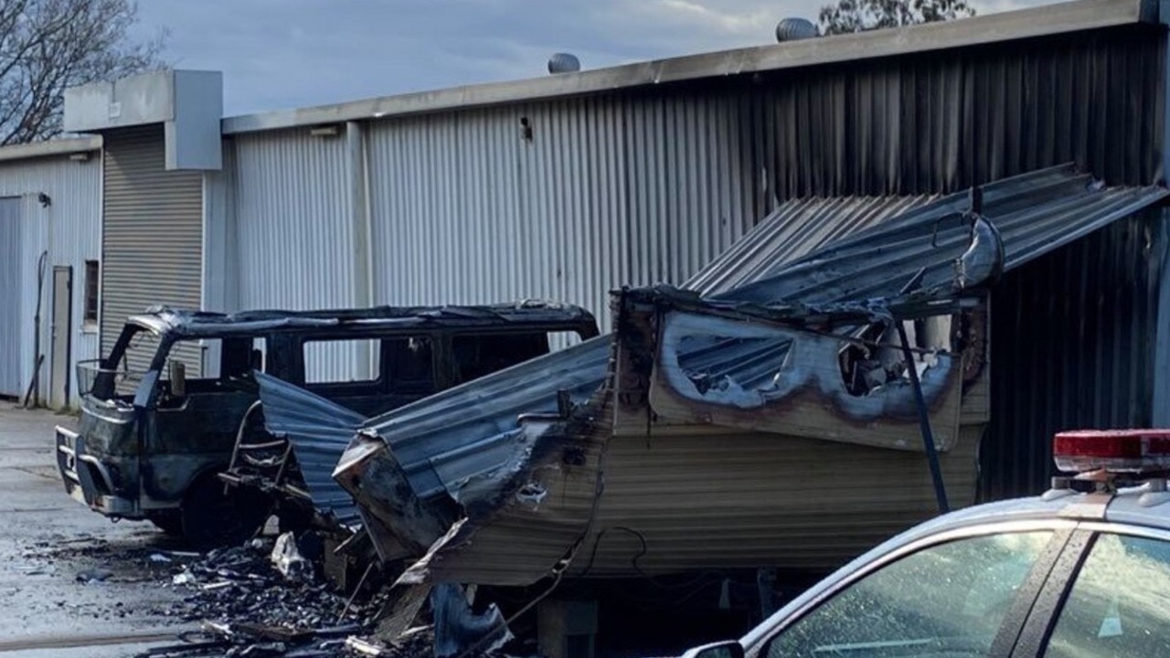 Bundamba Caravan Fire: Man Critical After Blaze | The Courier Mail