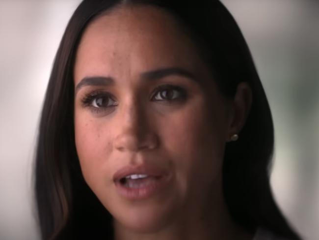 Meghan Markle has had a 36 point drop in popularity. Picture: Netflix.