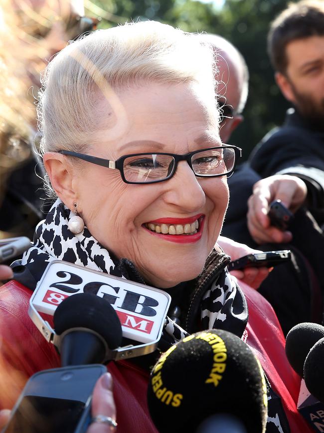 Bronwyn Bishop defended her use of the chopper before falling on her sword.