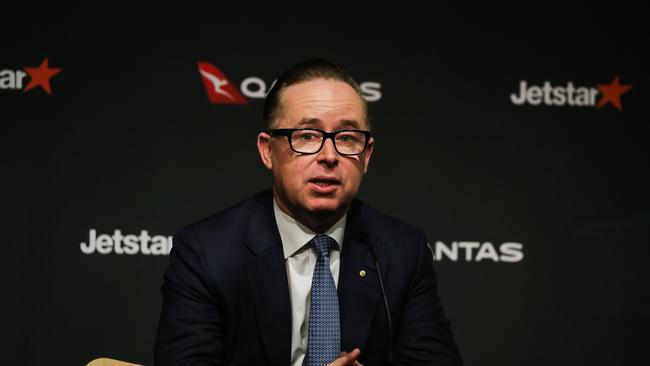 Bonuses paid to previous CEO Alan Joyce have been in the spotlight. Picture: NCA Newswire / Gaye Gerard