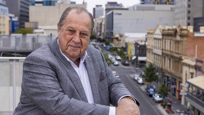 Theo Maras has warned a union takeover would decimate the property industry unless businesses push back against demands. Picture: Kelly Barnes